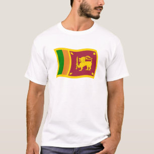 T-shirt Chemise du drapeau du Sri Lanka