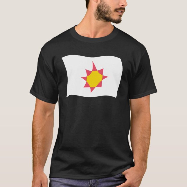 T-shirt Chemise du drapeau Novial (Devant)