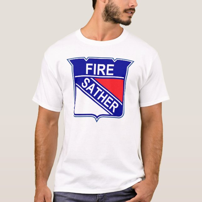 T-SHIRT CHEMISE DU FEU SATHER (Devant)