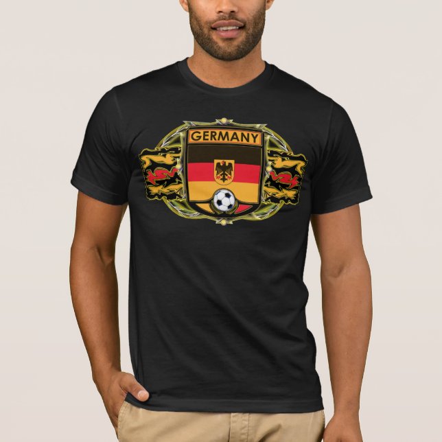 T-shirt Chemise du football de l'Allemagne (Devant)