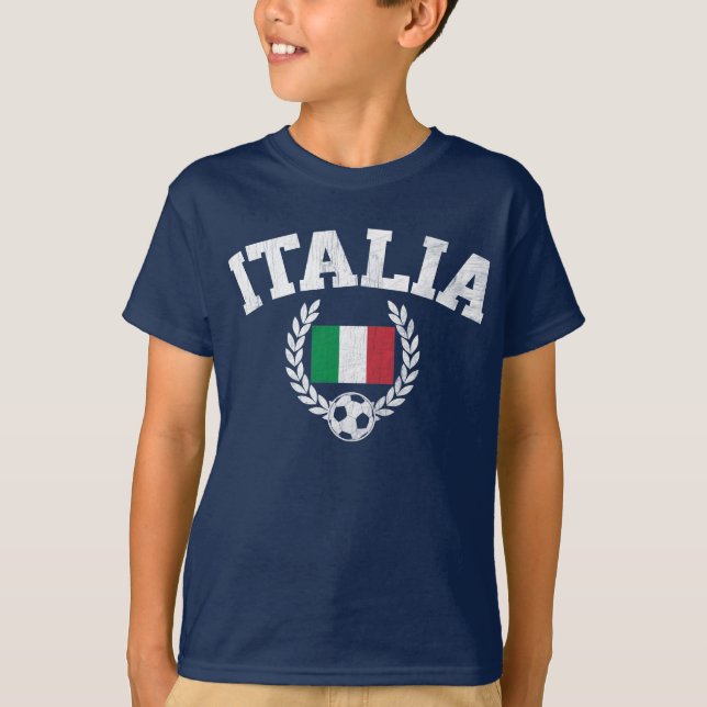 T-shirt Chemise du football de l'Italie (Devant)