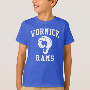 T-shirt Chemise du football des garçons - logo sportif