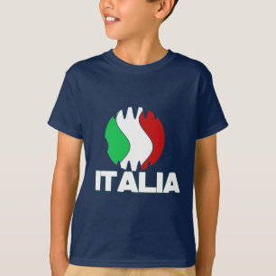 T-shirt Chemise du football des jeunesse de la carte de
