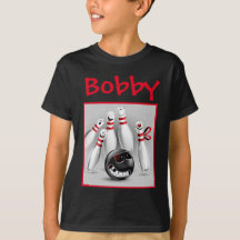 Chemise du garçon Bowling
