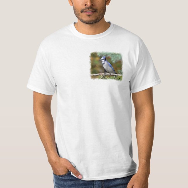 T-shirt Chemise du geai bleu 1 (Devant)