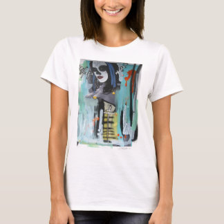 T-shirt chemise du graffiti des femmes par le zimad