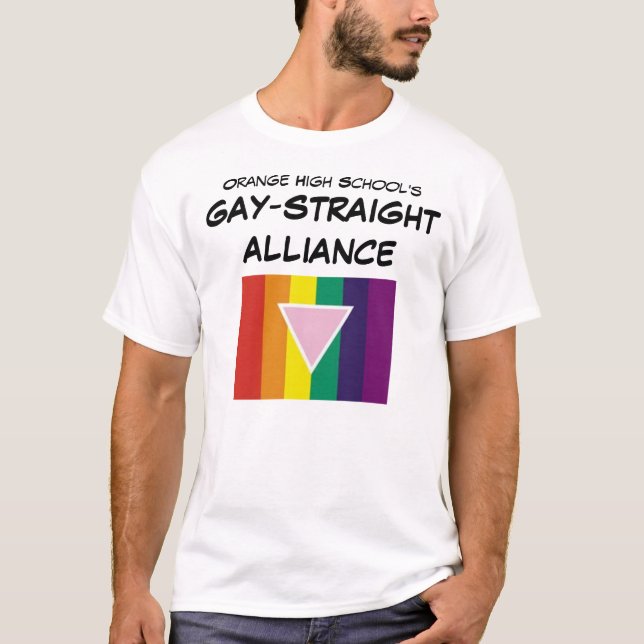T-shirt Chemise du GSA d'OHS (Devant)