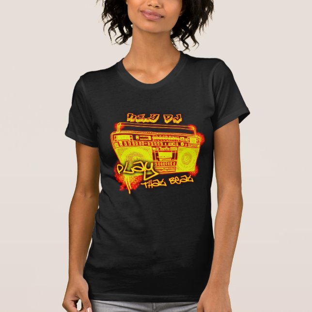 T-shirt chemise du HIP HOP des femmes (Devant)