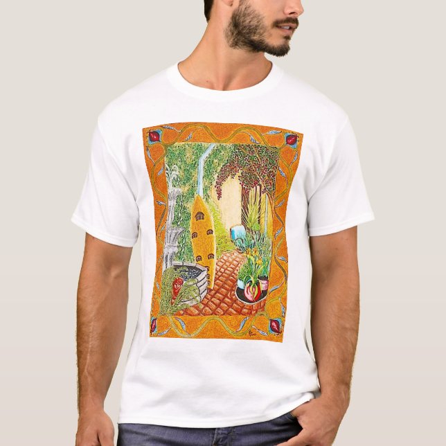 T-shirt Chemise du jardin du surfer (Devant)