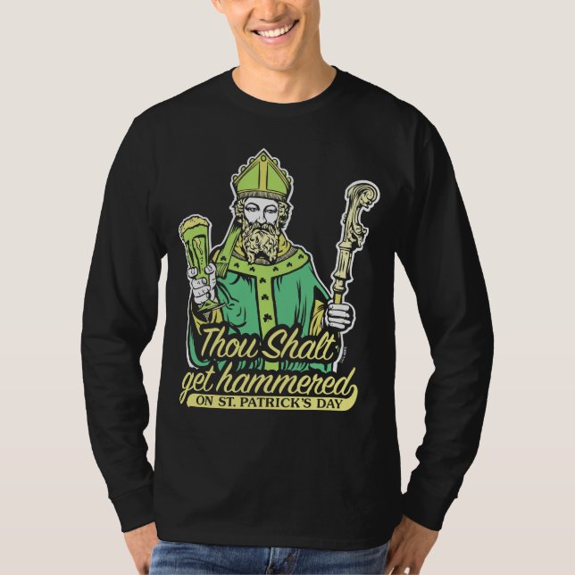 T-shirt Chemise du jour de St Patrick (Devant)