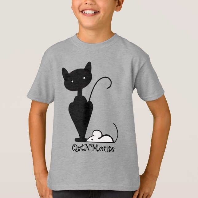 T-shirt Chemise du logo Kids CatNMouse (Devant)