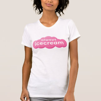 T-shirt Chemise du logo Toujours Icecream