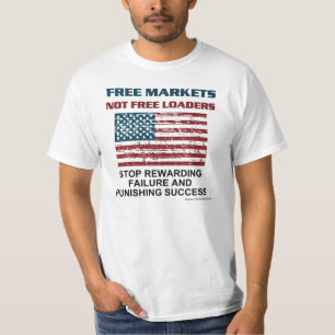 T-shirt Chemise du marché libre/capitalisme