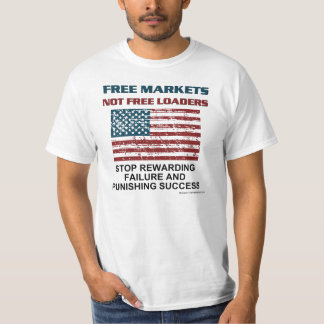 T-shirt Chemise du marché libre/capitalisme