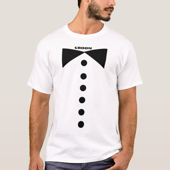 T-shirt Chemise du marié (Devant)