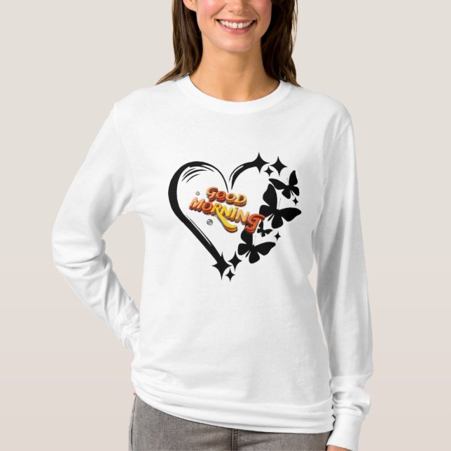 T-shirt chemise du matin (Devant)