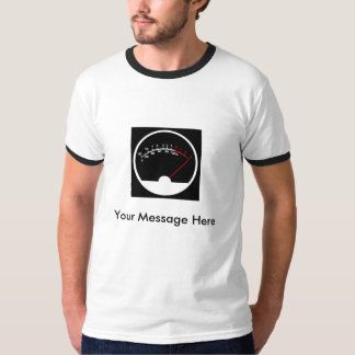 T-shirt +chemise du mètre 3db avec le message