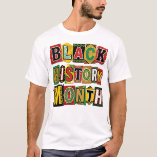 T-shirt Chemise du Mois de l'histoire des Noirs – Fierté C