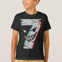 Chemise du numéro 7 maléfique - Blague 7 Ate 9 Mèm