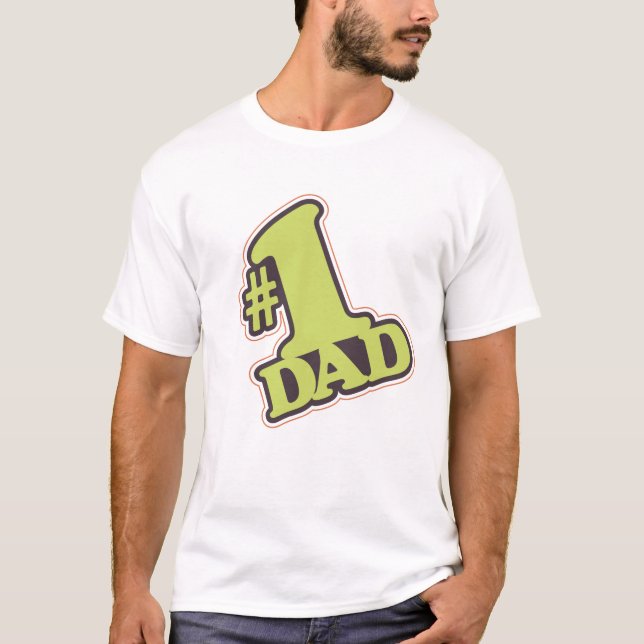 T-shirt Chemise du papa #1 (Devant)
