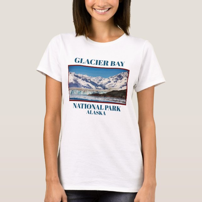 T-shirt Chemise du parc national de Glacier Bay (Devant)
