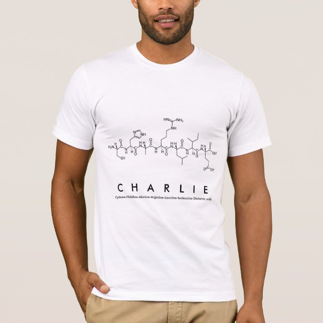 T-shirt Chemise du peptide Charlie M (Devant)
