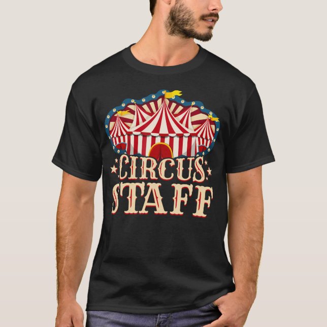 T-shirt Chemise Du Personnel Du Cirque - Chemise Du Cirque (Devant)