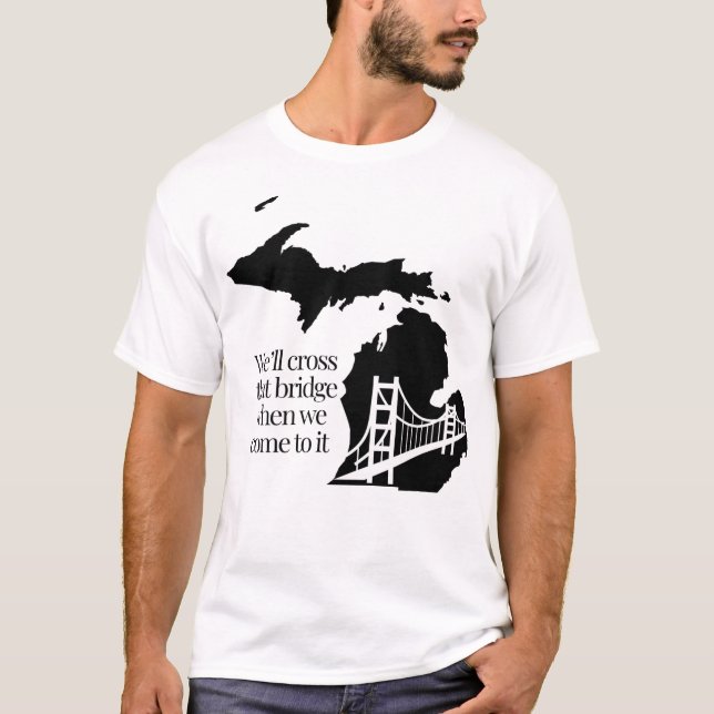 T-shirt Chemise du pont Mackinac (Devant)