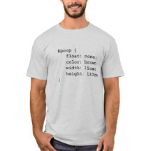 Chemise du #poop CSS