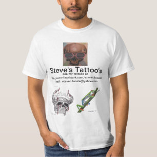 T-shirt Chemise du promo du tatouage de Steve