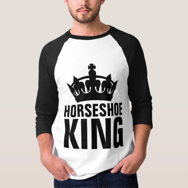 T-SHIRT CHEMISE DU ROI DU FER À CHEVAL (Devant)