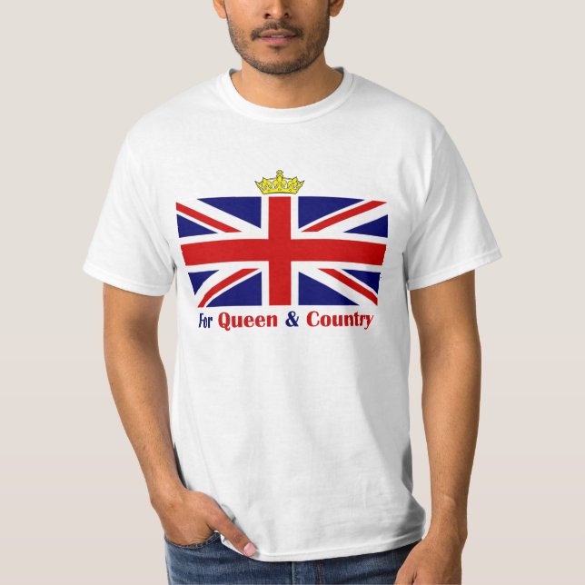 T-shirt Chemise du Royaume-Uni (Devant)