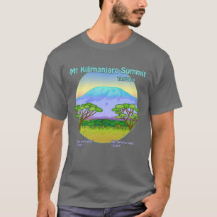 T-shirt Chemise du sommet du Kilimandjaro
