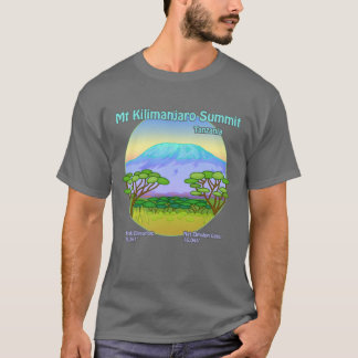T-shirt Chemise du sommet du Kilimandjaro