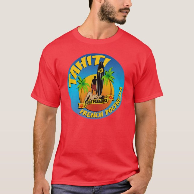 T-shirt Chemise du Tahiti (Devant)