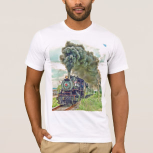 T-shirt Chemise du train de voyageurs de vapeur