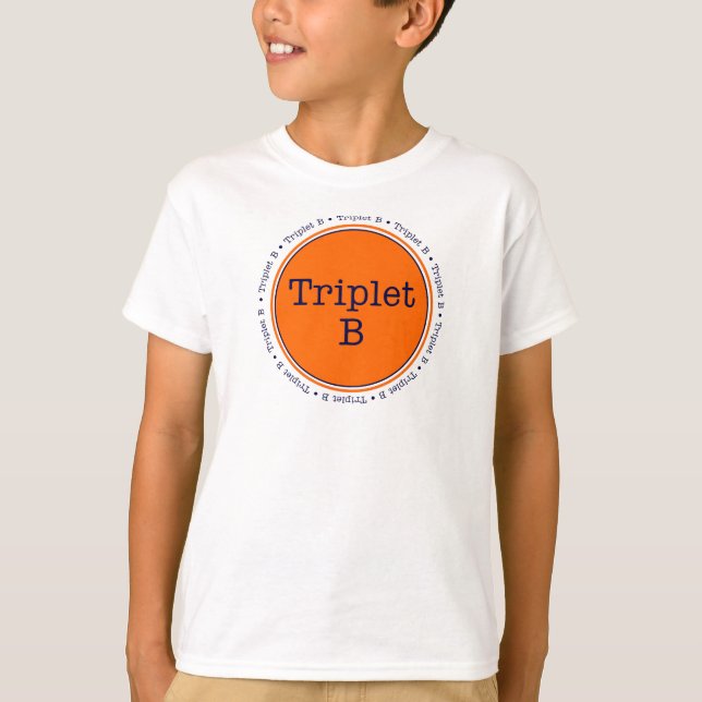 T-shirt Chemise du triplet B (Devant)