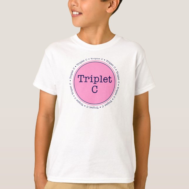 T-shirt Chemise du triplet C (Devant)