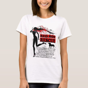 T-shirt Chemise d'un rouge ardent Desgin - grand logo de