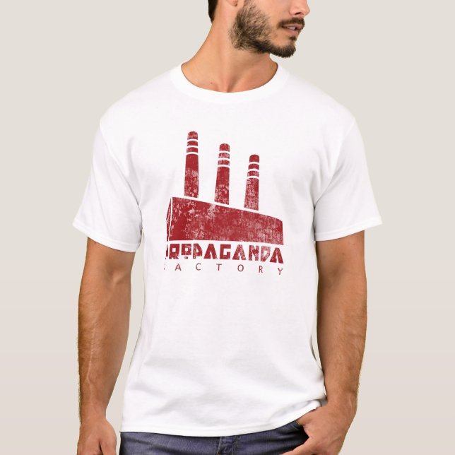 T-shirt Chemise d'usine de propagande (Devant)