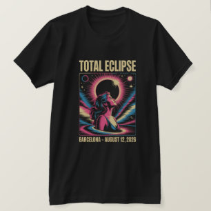 T-shirt Chemise Eclipse Solaire Barcelone 2026