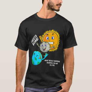 T-shirt Chemise Éclipse Solaire Totale Astronomie