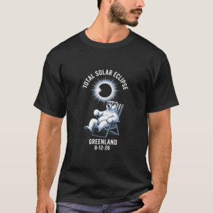 T-shirt Chemise Eclipse Totale Solaire Groenland 2026
