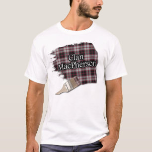 T-shirt Chemise écossaise de peinture de tartan de