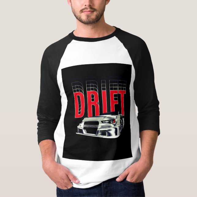 T-shirt chemise édition dérive moderne (Devant)