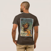 Générique Chemise Imprimée Tache De Sang Pour Hommes, Chemise Rabattue à Manches Longues, Costume 2 T-Shirts Classiques Pour Hommes (Dark Purple, XXL