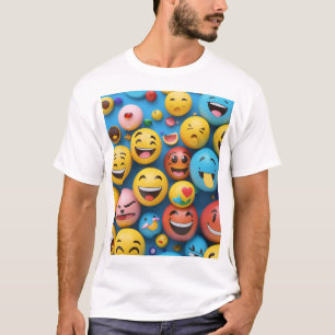 T-shirt Chemise émoticônes