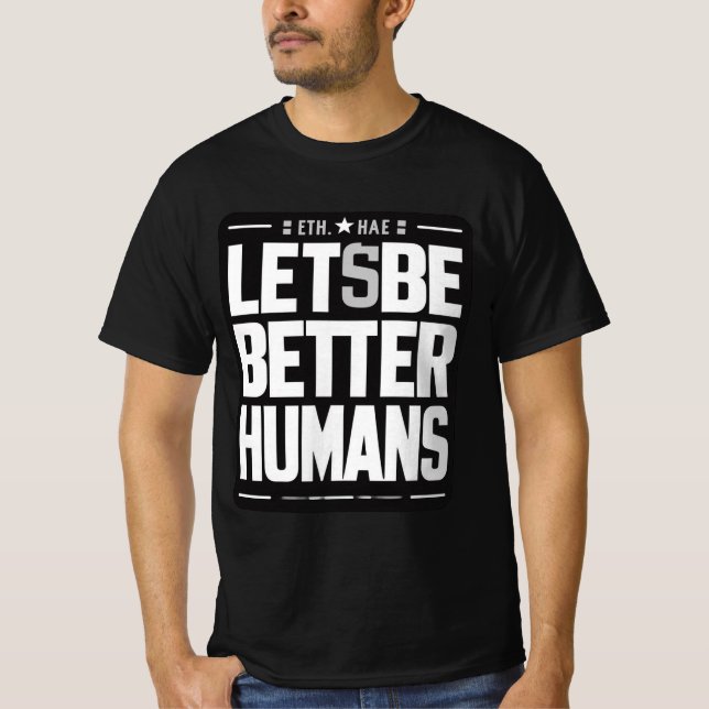 T-shirt Chemise Empathy & Kindness - Meilleures Citation H (Devant)