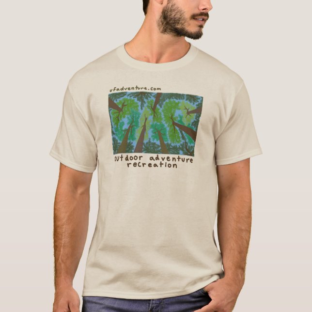 T-shirt Chemise en arbre de l'OAR (Devant)