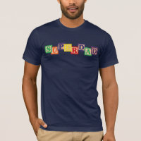 Chemise en bois vintage de blocs de SUPERDAD